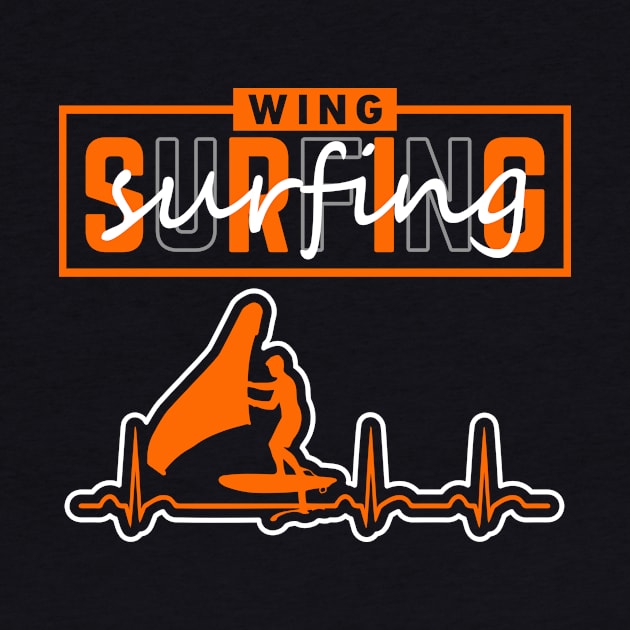 Wing surfing by Lifestyle T-shirts